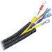 Panduit CLT50N-C630 Corrugated Loom Tubing - Cable Concealer - Black - 1 Pack