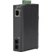 Black Box Hardened Mini Industrial Media Converter - 1 x RJ-45 , 1 x SC Duplex - 1000Base-X - External