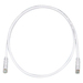 PANDUIT Cat.6 UTP Patch Cord - RJ-45 Male Network - RJ-45 Male Network - 20ft - Off-white, Clear