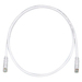 PANDUIT Cat.6 UTP Patch Cord - RJ-45 Male Network - RJ-45 Male Network - 25ft - Off-white, Clear