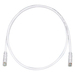 PANDUIT Cat.6 UTP Patch Cord - RJ-45 Male Network - RJ-45 Male Network - 35ft - Off-white, Clear