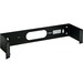 Panduit WBH2 Wall Mount for Patch Panel - Black - 20 lb Load Capacity - 1