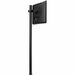 Atdec 45.25in pole desk mount with one display head - Loads up to 26.5lb - VESA 75x75, 100x100 - Quick display release - 20° angle adjustment - Landscape/portrait rotation - QuickShift™ lever mechanism - Bolt through, desk clamp options and all 