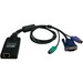 Tripp Lite PS2 Server Interface Module for B064- Series KVM Switches TAA - RJ-45 Female Network, HD-15 Male VGA, mini-DIN (PS/2) Male Keyboard/Mouse