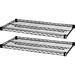 Lorell 2 Extra Shelves for Industrial 48"x18" Wire Shelving