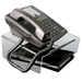 Kantek ATS580 Angled Telephone Stand - 4.5" Height x 10" Width x 9.5" Depth - Acrylic - Clear