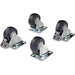 StarTech.com Caster Kit for Open Frame Rack - 440.92 lb - 1 Each - TAA Compliant