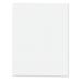 Hilroy Figuring Pad - 96 Sheets - 0.25" Ruled - 8 3/8" x 10 7/8" - White Paper - 5 / Pack