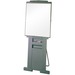 Quartet 20200 Portable Flipchart Easel Stand - 72" (1828.80 mm) Height - Plastic - Gray