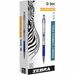 Zebra Pen G-301 41320 Ballpoint Pen - Medium Pen Point - 0.7 mm Pen Point Size - Refillable - Blue Gel-based Ink - Stainless Steel Barrel - 1 Each