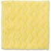 Rubbermaid Commercial HYGEN Microfiber Bathroom Cloth - Cloth - 16" Width x 16" Length - 1 Each - Yellow
