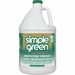Simple Green Industrial Cleaner/Degreaser - Concentrate Liquid - 128 fl oz (4 quart) - Original Scent - 6 / Carton - White