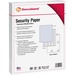 DocuGard Laser, Inkjet Security Paper - Blue - Letter - 8 1/2" x 11" - 24 lb Basis Weight - 500 / Ream - Tamper Resistant, CMS Approved