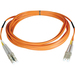 Eaton Tripp Lite Series Duplex Multimode 50/125 Fiber Patch Cable (LC/LC), 15M (50 ft.) - LC Male - LC Male - 49.21ft