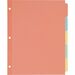 Avery Write-On Multi Color Tab Dividers - 180 x Divider(s) - Write-on Tab(s) - 5 Tab(s)/Set - 8.5" Divider Width x 11" Divider Length - 3 Hole Punched - Multicolor Paper Divider - Multicolor Paper Tab(s) - 3 Sets per Pack