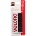 VELCRO® 90072 General Purpose Sticky Back - 0.88" Length x 0.88" Width - 12 / Carton - Black