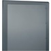 Middle Atlantic Plexi Front Door, Non-Vented for DRK - Clear, Black