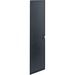 Middle Atlantic Solid Rear Door, 44 RU Racks - Steel - Black - 78.1" Height x 19.4" Width x 1.2" Depth