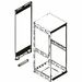 Middle Atlantic 21RU Rear Access Panel for Slim 5 Series Racks - Steel - Black