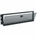 Middle Atlantic 3RU Fixed Security Cover with Hinged Plexi Door - Hinged - Rack - Tamper Resistant - Steel, Plexiglass - Smoke Gray