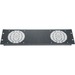 Middle Atlantic Fan Tray - 2 Fan - 3U - Black