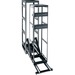 Middle Atlantic AXS Rack Cabinet - 15U Rack Height x 19" Rack Width - Black - Steel - 650 lb Maximum Weight Capacity