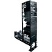 Middle Atlantic AXS Rack Cabinet - 17U Rack Height x 19" Rack Width - Black - Steel - 650 lb Maximum Weight Capacity