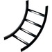 Middle Atlantic CLB-VI90 Cable Guide - Cable Ladder - Black Powder Coat - 1 Pack