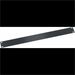 Middle Atlantic 1RU Flat Aluminum Rack Blank Panel - Black - 1.8" Height