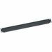 Middle Atlantic 1RU Rack Vent Blank Panel - Perforated with 25% Open Area - 12 pack - Steel - Black - 1U Rack Height - 12 - 1.8" Height x 19" Width