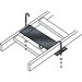 Black Box Mounting Bracket - Black - TAA Compliant - Steel