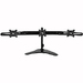 Planar 997-6035-00 Triple Monitor Stand - 17" to 24" Screen Support - 58.20 lb Load Capacity - LCD Display Type Supported20" Width - Desktop - Black