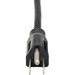 Eaton Tripp Lite Series Computer Power Cord, NEMA 5-15P to Left-Angle C13 - 10A, 125V, 18 AWG, 6 ft. (1.83 m), Black - 10A,18AWG (NEMA 5-15P to Left Angle IEC-320-C13) 6-ft."