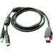 HP Powered USB Y Cable - For Printer