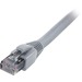 Comprehensive Cat5e 350 Mhz Snagless Patch Cable 100ft Gray - 100 ft Category 5e Network Cable for Network Device - First End: 1 x RJ-45 Network - Male - Second End: 1 x RJ-45 Network - Male - 1 Gbit/s - Patch Cable - Gold Plated Contact - 24 AWG