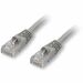 Comprehensive Cat5e 350 Mhz Snagless Patch Cable 10ft Gray - 10 ft Category 5e Network Cable for Network Device - First End: 1 x RJ-45 Network - Male - Second End: 1 x RJ-45 Network - Male - 1 Gbit/s - Patch Cable - Gold Plated Contact - 24 AWG
