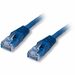 Comprehensive Cat5e 350 Mhz Snagless Patch Cable 50ft Blue - 50 ft Category 5e Network Cable for Network Device - First End: 1 x RJ-45 Network - Male - Second End: 1 x RJ-45 Network - Male - 1 Gbit/s - Patch Cable - Gold Plated Contact - 24 AWG