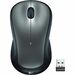 Logitech M310 Wireless Mouse, 2.4 GHz with USB Nano Receiver, 1000 DPI Optical Tracking, 18 Month Battery, Ambidextrous, Compatible with PC, Mac, Laptop, Chromebook (SILVER) - Optical - Wireless - 32.81 ft (10000 mm) - Radio Frequency - 2.40 GHz - Silver 