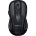 Logitech M510 Wireless Mouse, 2.4 GHz with USB Unifying Receiver, 1000 DPI Laser-Grade Tracking, 7-Buttons, 24-Months Battery Life, PC / Mac / Laptop (Black) - Optical - Wireless - 32.81 ft (10000 mm) - Radio Frequency - 2.40 GHz - Gray, Black - 1 Pack - USB - 1000 dpi - Tilt Wheel - 7 Button(s) - Symmetrical - 2