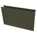 Business Source Legal Recycled Hanging Folder - 8 1/2" x 14" - Green - 100% Recycled - 25 / Box