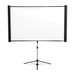 Epson ES3000 80" Manual Projection Screen - Front Projection - 16:10 - Matte White - 11.5" x 13.5" - Floor Mount