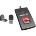 RF IDeas pcProx Card Reader Access Device - Black - Proximity - 3" Operating Range - Desktop