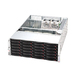 Supermicro SuperChassis 846E16-R1200B Rackmount Enclosure - Rack-mountable - Black - 4U - 24 x Bay - 5 x Fan(s) Installed - 2 x 1200 W - EATX, ATX Motherboard Supported - 24 x External 3.5" Bay