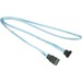Supermicro SATA Cable - 2.30 ft SATA Data Transfer Cable for Network Device - First End: Serial ATA