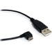 StarTech.com 1 ft Micro USB Cable - A to Right Angle Micro B - Charge and sync Micro USB devices, even in tight spaces - 1ft usb to micro cable - 1ft usb to micro b - 1ft micro usb cable -1ft right angle usb cable