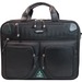 Mobile Edge ScanFast Checkpoint Friendly Briefcase 2.0 - Briefcase - Shoulder Strap - 16" to 17" Screen Support - 13.3" x 17" x 5" - Sorona - Black