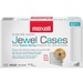 Maxell CD-365 Slimline Jewel Cases - Jewel Case - Book Fold - Clear