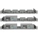 Omnitron Systems 1U Rack-Mount Shelf - For LAN Switch, Patch Panel - 1U Rack Height x 19" Rack Width - Rack-mountable