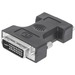 Manhattan DVI-I Dual Link Male to VGA Female Digital Video Adapter - Fully shielded - ideal for all monitor sizes and types
