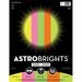 Astrobrights Color Copy Paper - "Neon" ,  5 Assorted Colours - Letter - 8 1/2" x 11" - 24 lb Basis Weight - 500 / Ream - Green Seal - Acid-free, Lignin-free, Heavyweight, Fade Resistant - Cosmic Orange, Lift-off Lemon, Martian Green, Pulsar Pink, Vulcan Green